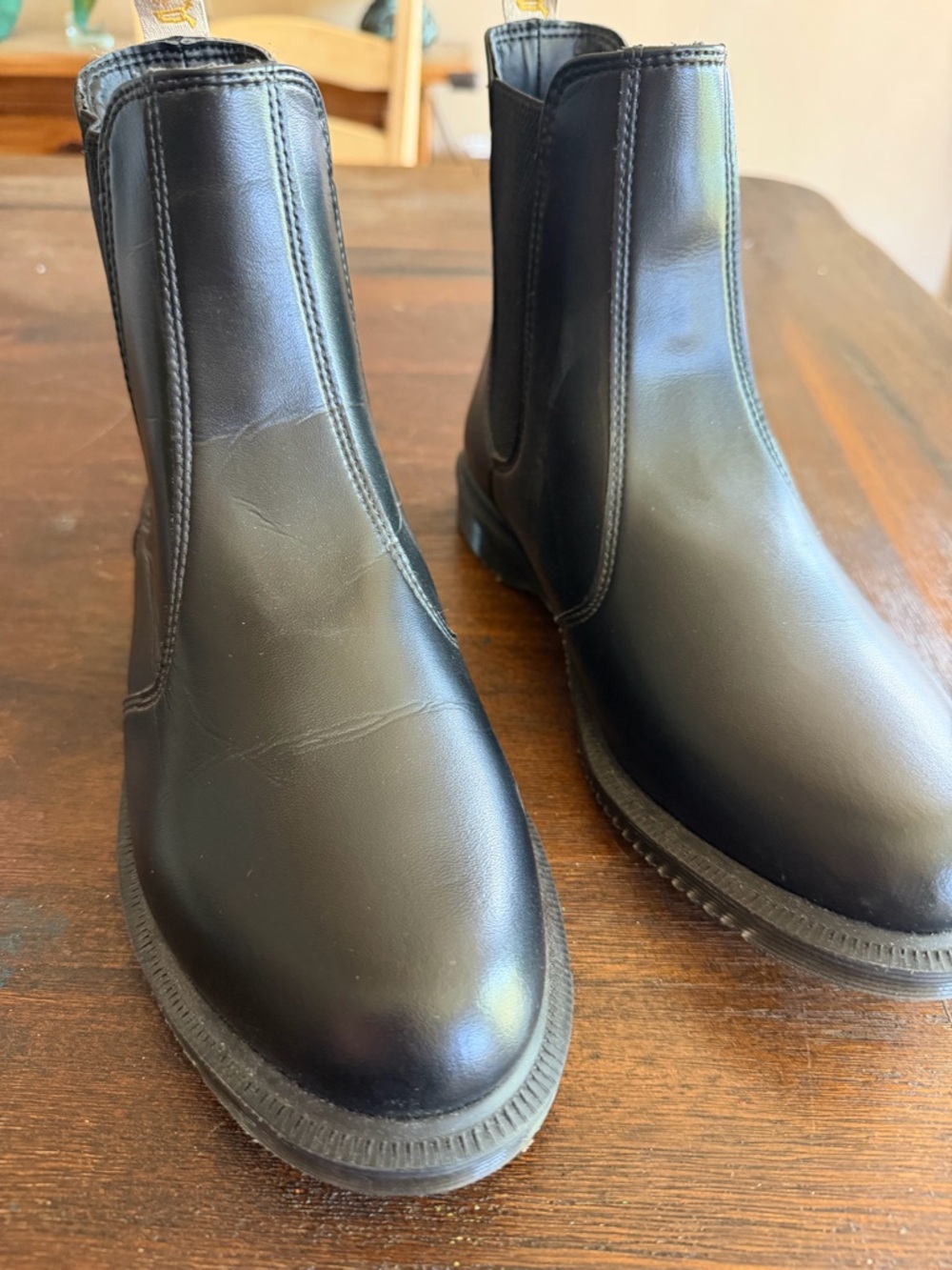 Women's Black Chelsea Boots - Classic Slip-On Dress Boot